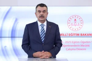 Bakan Tekin öğretmenlere hitap etti