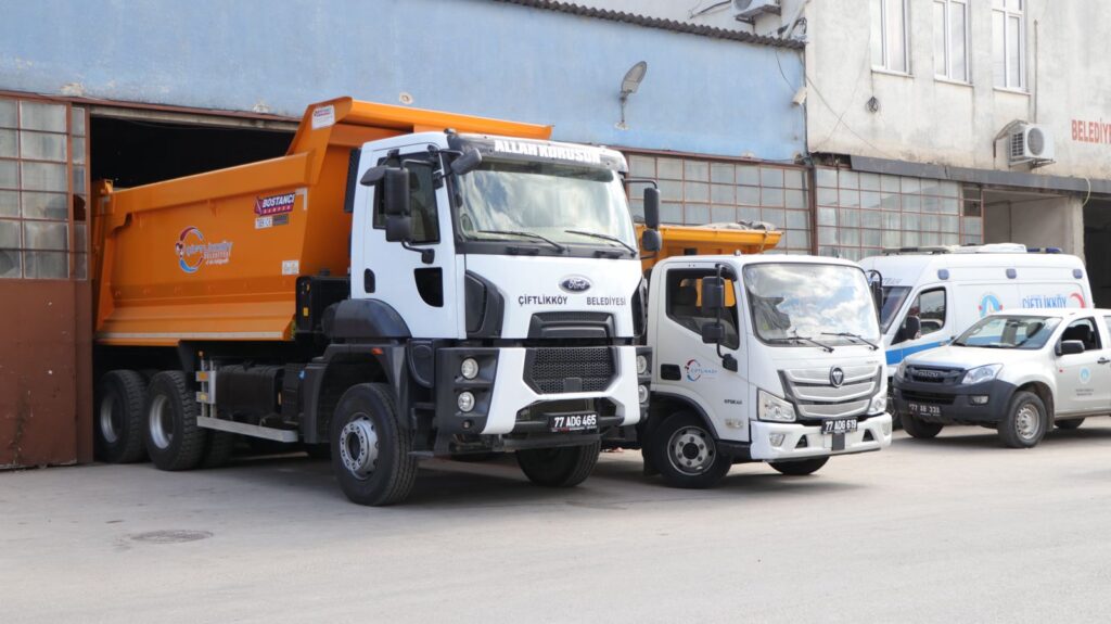 Çiftlikköy Belediyesi’nin Araç Filosu Güçleniyor