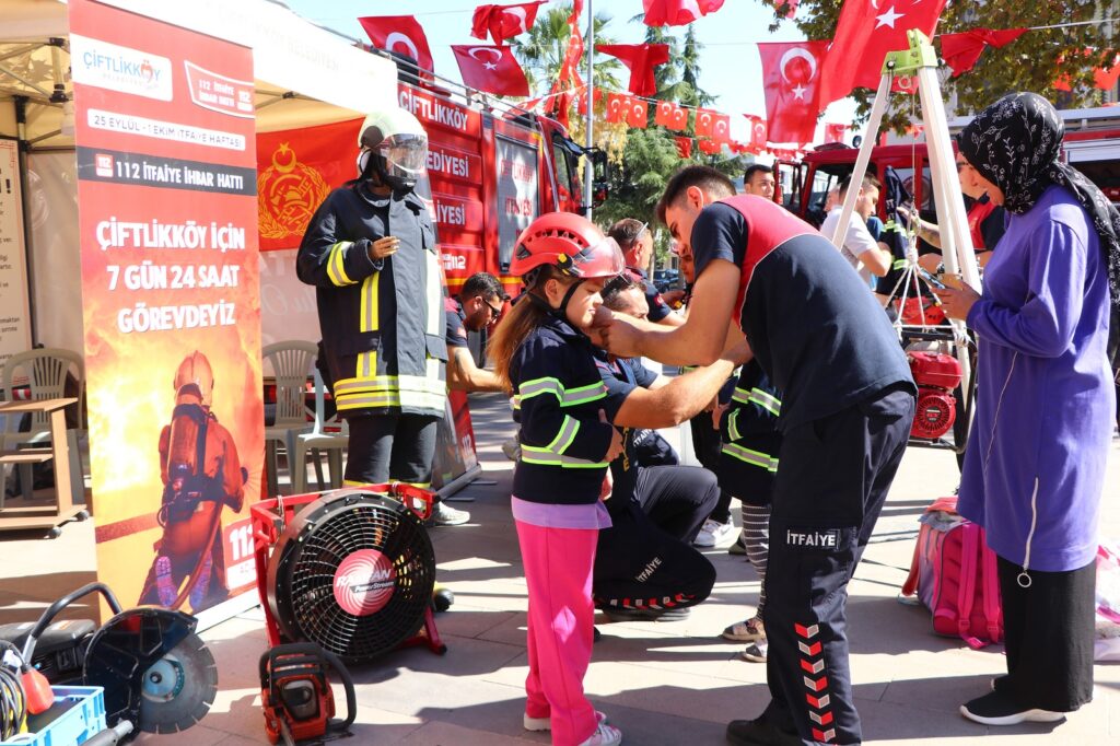 Çiftlikköy’de İtfaiye Haftası Coşkuyla Kutlanıyor