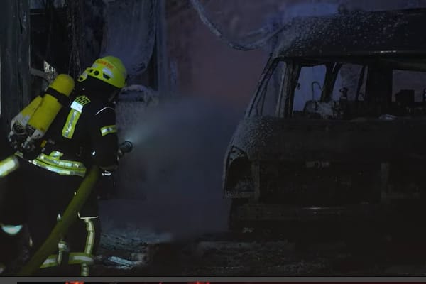 Yangın Alarmı Olmayan Milyonlarca Euroluk Alman İtfaiye İstasyonu Kül Oldu