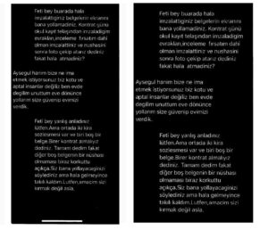 YÜCE DEVLETİMDEN SAVUNMA HAKKI  DESTEGİ İSTİYORUM