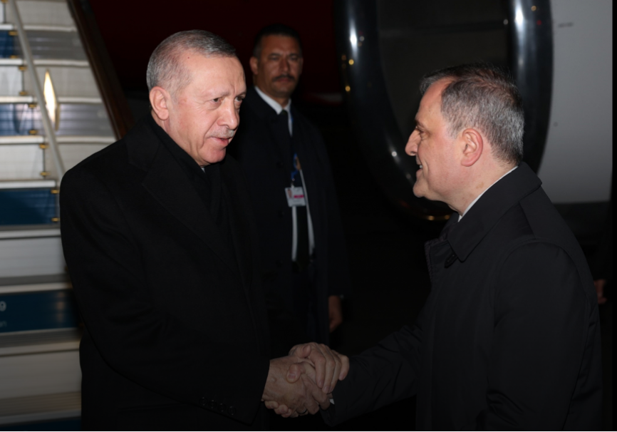 Cumhurbaşkanı Erdoğan, Azerbaycan’da