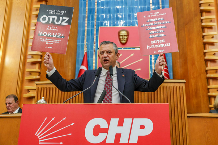 Cumhuriyet Halk Partisi Genel Başkanı Özgür Özel: “Asgari Ücret Talebimiz 30, Bunun Altında Biz Yokuz