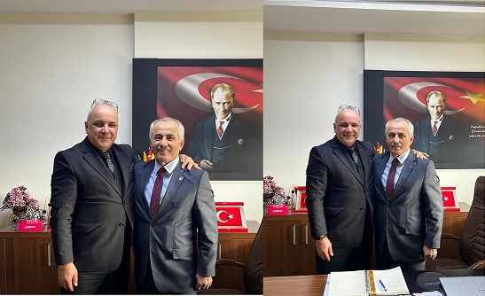 VATAN SEVERLER PARTİSİ KAHRAMAN KAZAN VERGİ DAİRESİ MÜDÜRÜ ZİYARET ETTİ