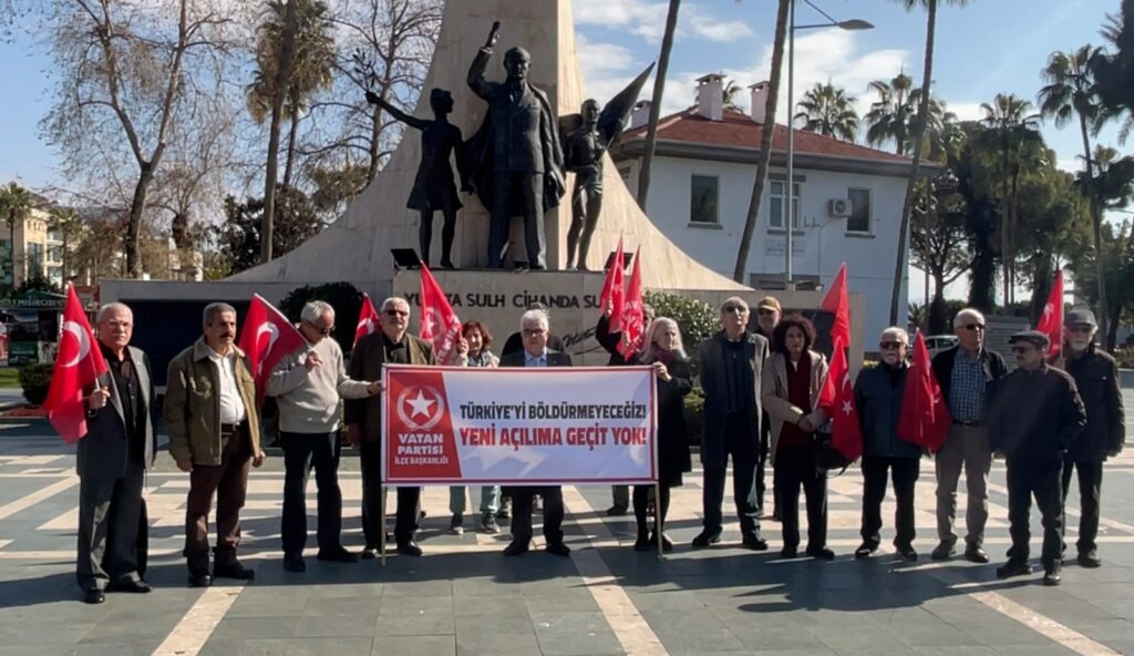 Vatan Partisi Alanya “Türkiye’yi Böldürtmeyeceğiz