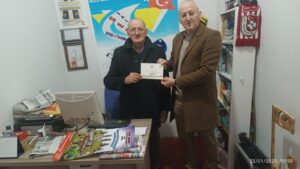 Başkan Çolak BHA Muhabiri Özcan’ı ziyaret etti – Birlik Haber Ajansı