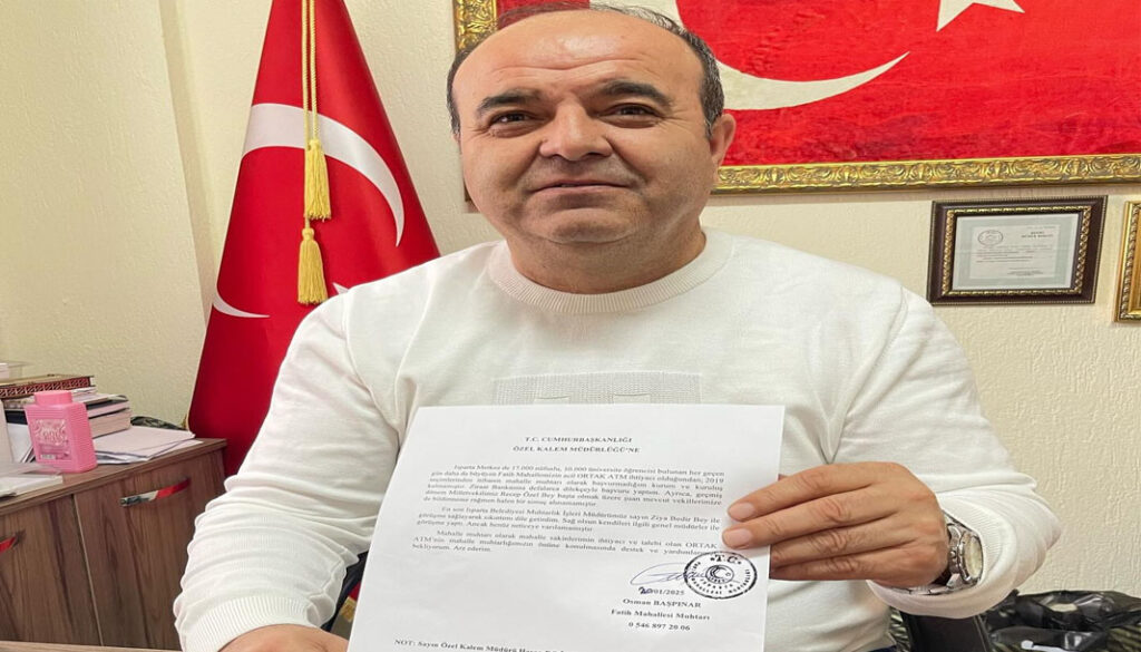 Ispartalı muhtarların ATM isyanı