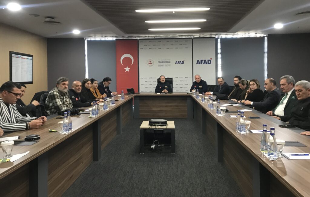 TİMBİR heyeti AFAD’da; AFAD Başkanı Pehlivan: Ege’de depremler azaldı – Birlik Haber Ajansı