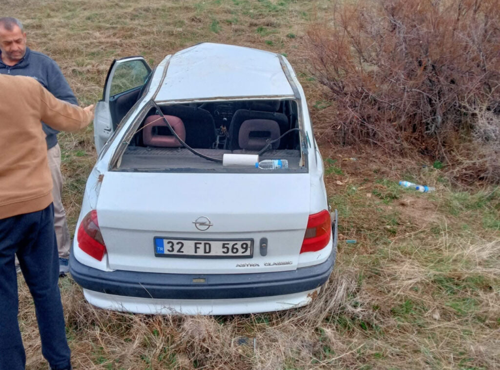 Eğirdir Mahmatlar yolunda bayram arifesinde kaza meydana geldi: Yaralılar var – Birlik Haber Ajansı