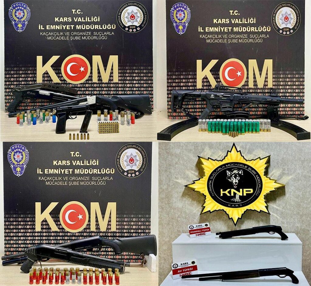 Kars’ta kaçak silah operasyonunda 7 kişi hakkında işlem yapıldı – Birlik Haber Ajansı