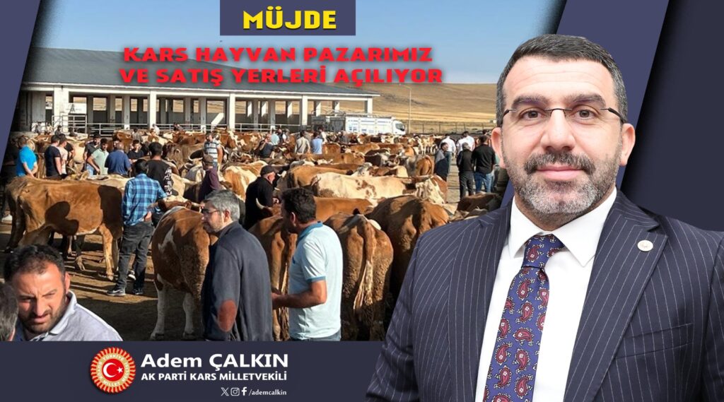 Milletvekili Çalkın’dan Kars hayvan pazarı müjdesi – Birlik Haber Ajansı