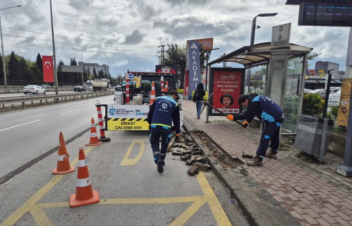 Kocaeli Büyükşehir’den yaya yollarına konforlu dokunuş – Birlik Haber Ajansı