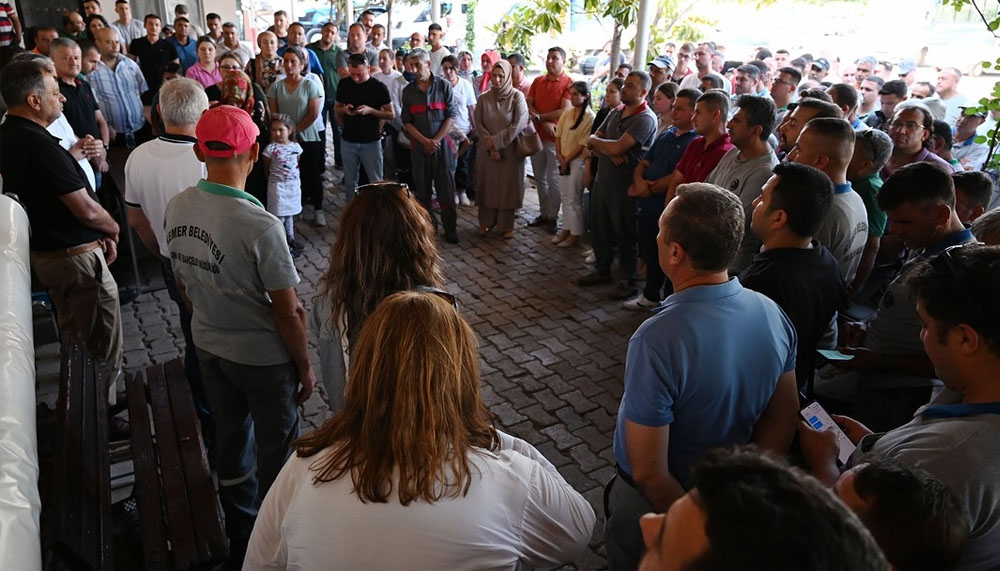 Kemer Belediyesinde bayramlaşma – Birlik Haber Ajansı