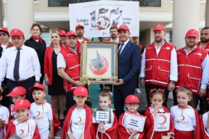 Düzce Valisi Aslan’a Kızılay’dan anlamlı tablo – Birlik Haber Ajansı