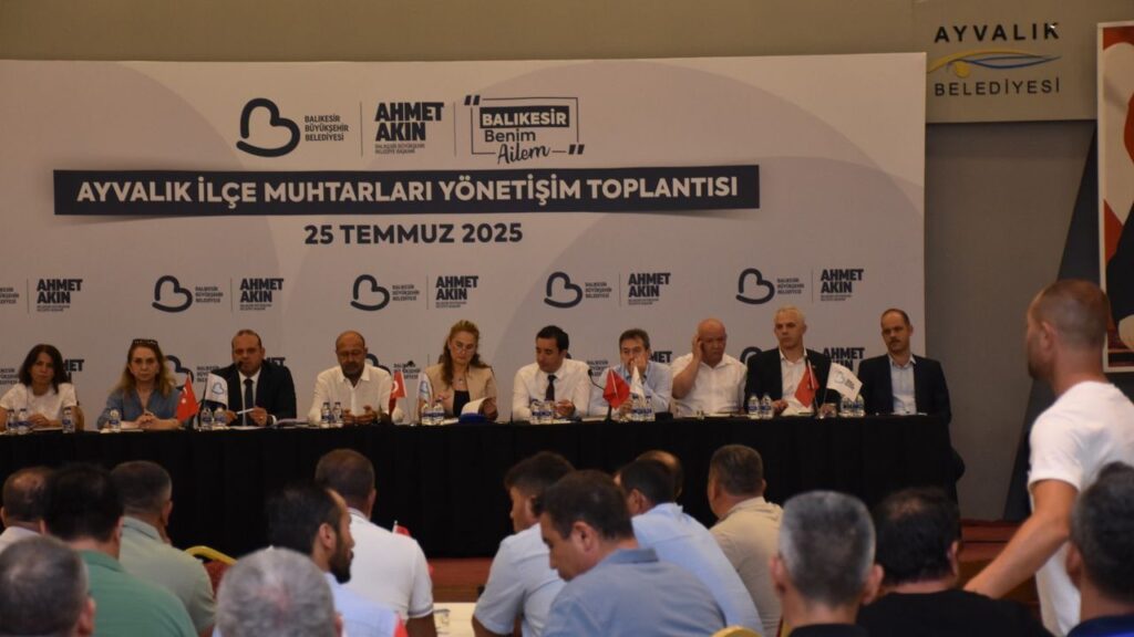 Balıkesir Büyükşehir Belediyesi’nden Ayvalık’ta muhtarlar buluşması – Birlik Haber Ajansı