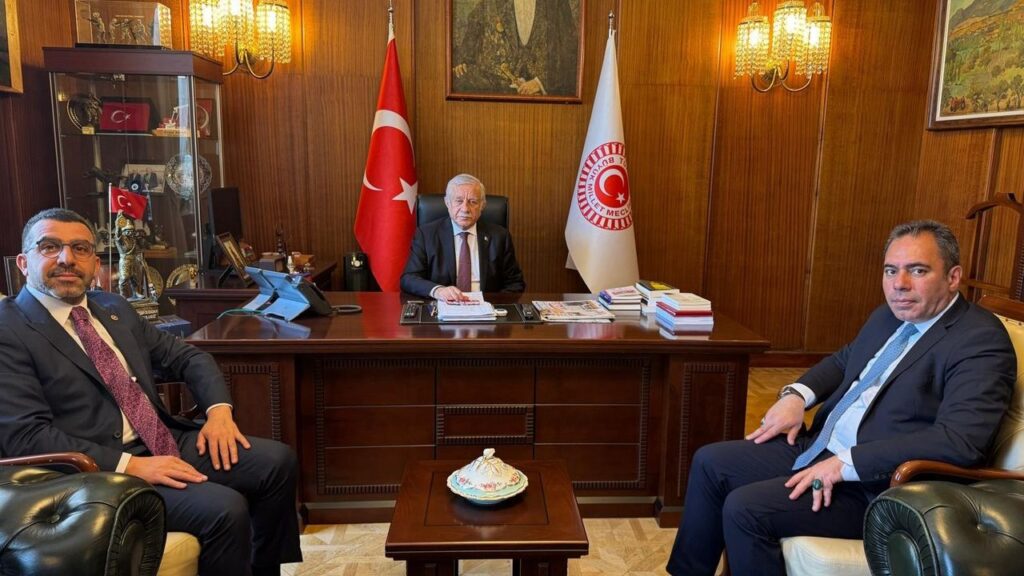 Kars Milletvekili Adem Çalkın ve Başkan Senger’den TBMM Başkanvekili Celal Adan’a ziyaret – Birlik Haber Ajansı