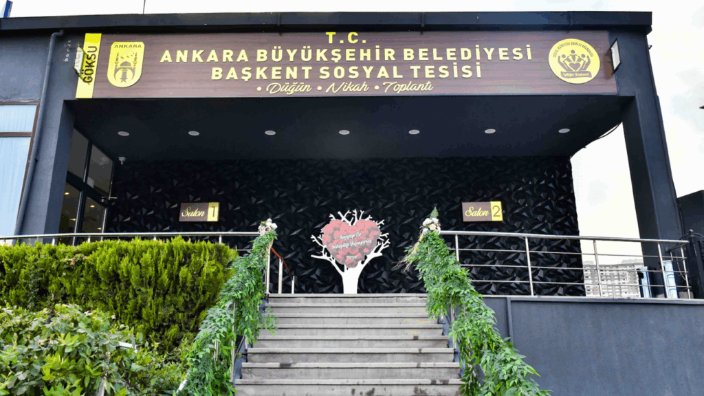 Ankara Büyükşehir Belediyesi’nden ücretsiz düğün salonu – Birlik Haber Ajansı