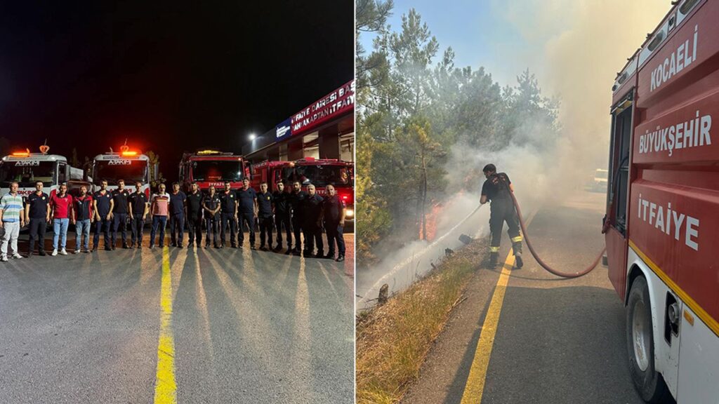 Sakarya’daki yangınla mücadeleye Kocaeli Büyükşehir Belediyesinden destek – Birlik Haber Ajansı