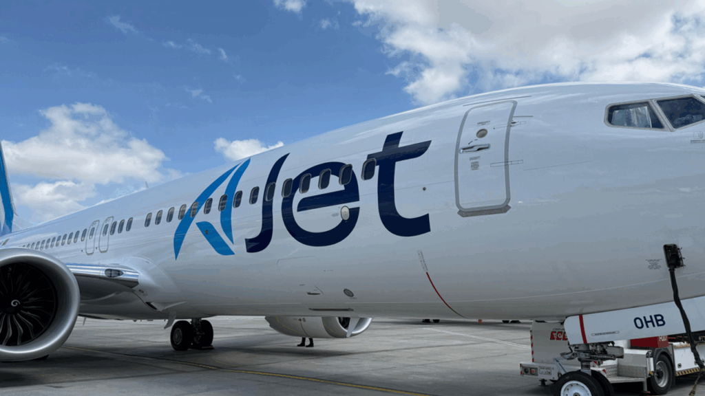 AJet’in 2. yeni uçağı İstanbul’a geldi