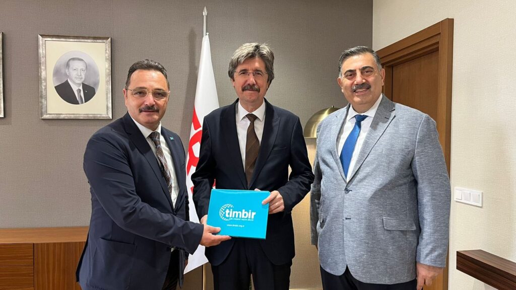 TİMBİR’den TRT Yönetim Kurulu Başkanı Prof. Dr. Ferudun Yılmaz’a ziyaret – Birlik Haber Ajansı