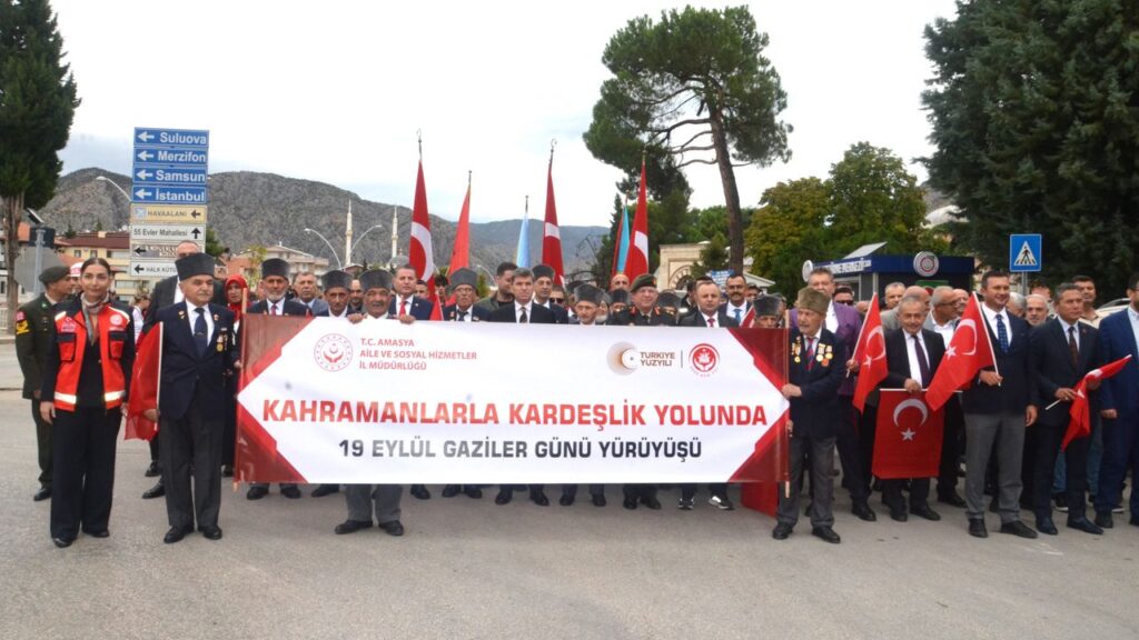 19 Eylül Gaziler Günü Amasya’da törenle kutlandı – Birlik Haber Ajansı