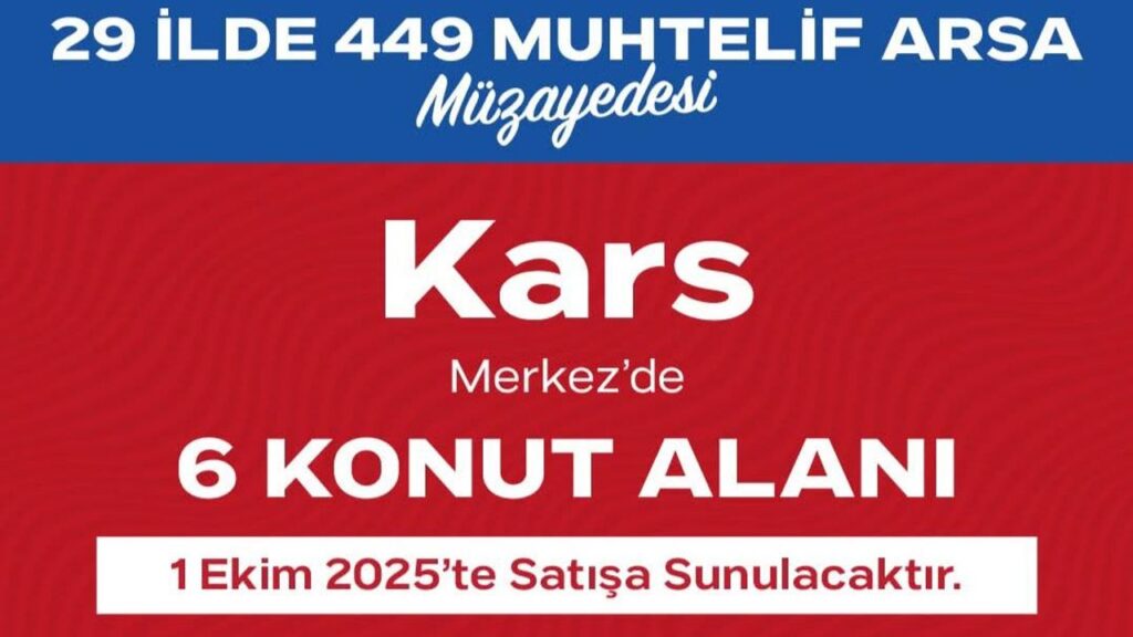 29 İlde 449 Arsa Açık Artırma ile Satışa Sunulacak – Birlik Haber Ajansı
