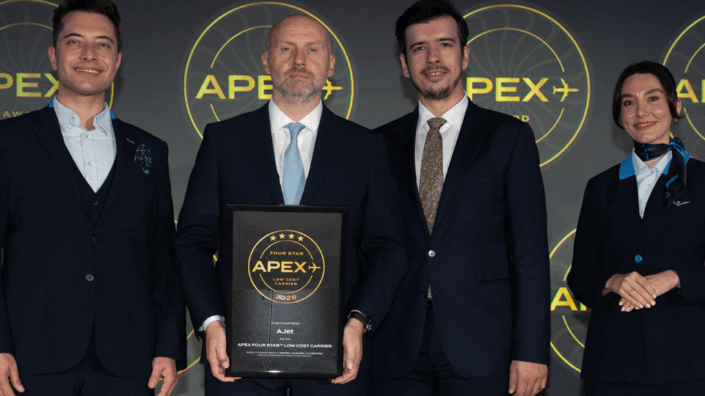 AJet’e APEX’ten 2 yılda 2 ödül – Birlik Haber Ajansı