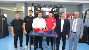 Haliliye Belediye Başkanı Canpolat dünya şampiyonuna moral ziyareti – Birlik Haber Ajansı
