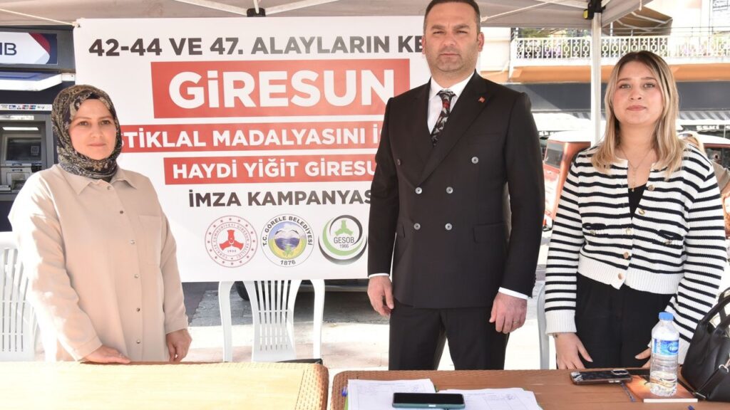Görele Belediyesi’nden istiklal madalyası imza kampanyasına destek – Birlik Haber Ajansı