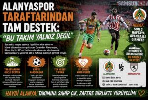 Alanyaspor Taraftarından Tam Destek: “Bu Takım Yalnız Değil”