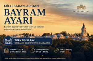 Milli Saraylar’dan bayram ayarı… Topkapı Sarayı ilk gün açık olacak