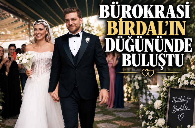 BÜROKRASİ BİRDAL’IN DÜĞÜNÜNDE BULUŞTU