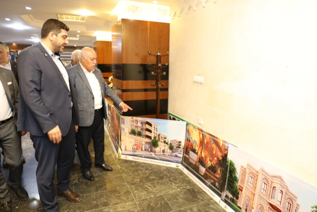 Uncu: “Kentsel dönüşüm projesi Yeşilli’ye değer katacak
