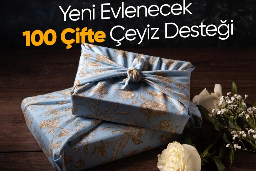 Malatya’da yeni evlenecek 100 çifte çeyiz desteği