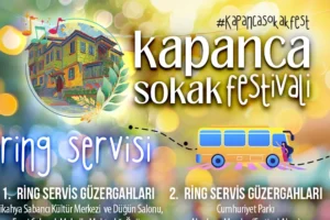 İzmit Belediyesinden Kapanca Sokak Festivali ücretsiz ring servisi hizmeti