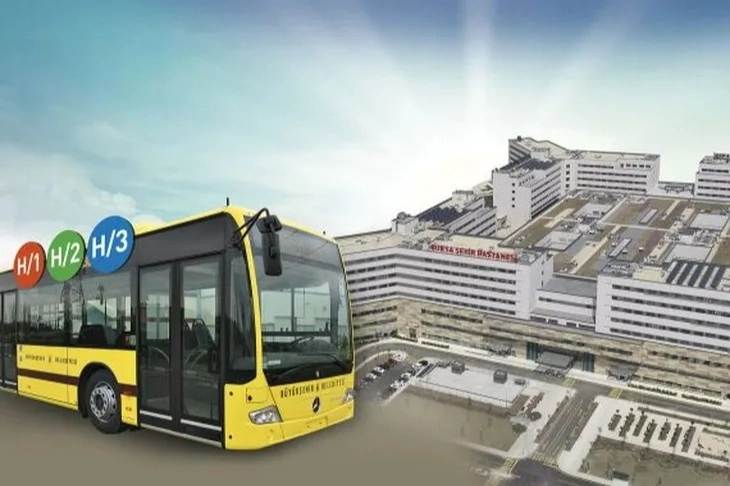 Bursa’da Şehir Hastanesi’ne ulaşımda sıkıntı yaşanıyor