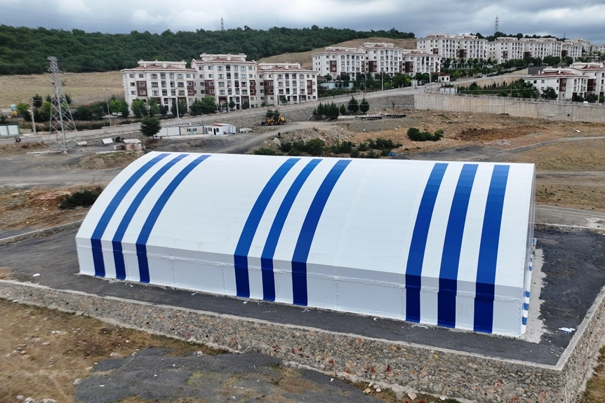 Dilovası’nda halı saha bitmek üzere