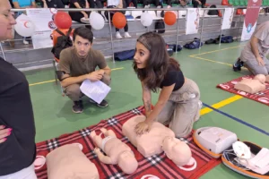 Bursa’da Türk Kızılay’dan ‘ilk yardım’ için örnek etkinlik