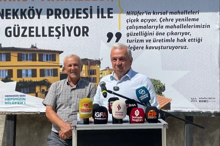Nilüfer’in kırsal mahalleleri ‘örnek’ oluyor