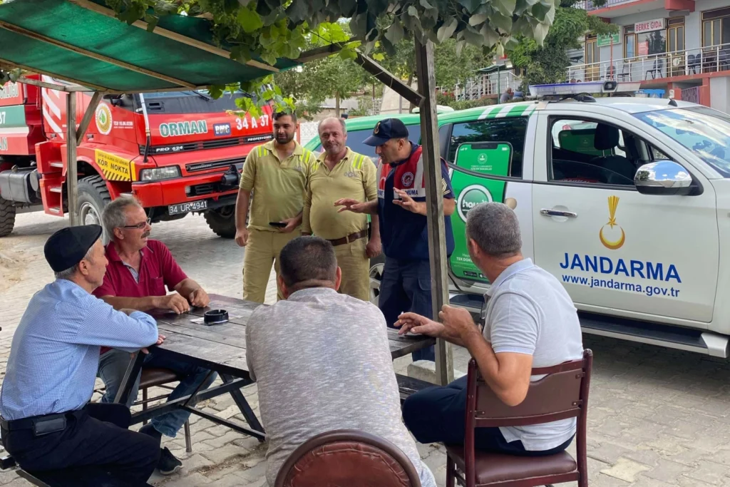Jandarma’dan orman yangınlarına karşı uyarı!