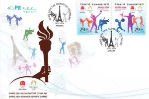 PTT’den ‘Paris 2024 Yaz Olimpiyat Oyunları’na özel pul ve zarf