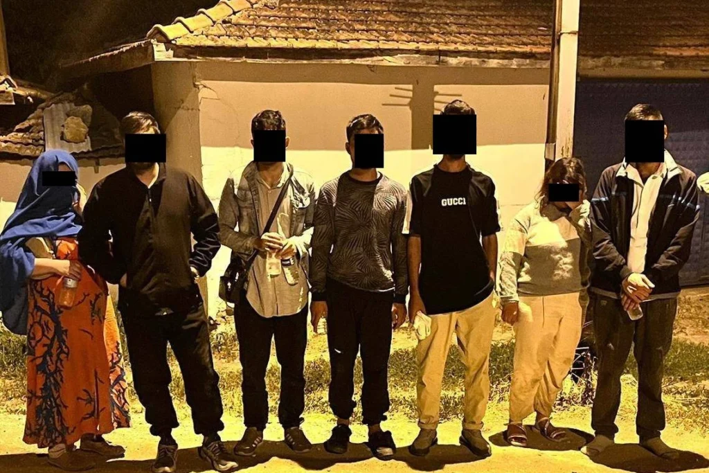 Edirne’de 19 göçmen yakalandı