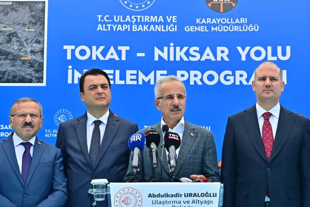 Tokat-Niksar yolunda hedef 2026… Tasarruf tedbirleri kapsamında desteklenen yol